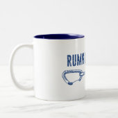 Rumney Rocks Climbing Quickziehen Zweifarbige Tasse (Links)
