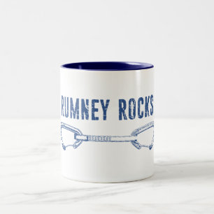 Rumney Rocks Climbing Quickziehen Zweifarbige Tasse