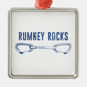 Rumney Rocks Klettern Quickdraw Ornament Aus Metall