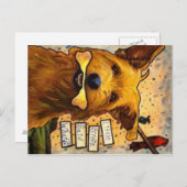 Rumor Dog Postcard Postkarte (Vorne/Hinten)