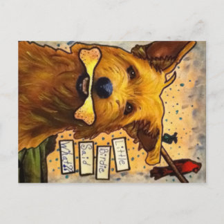 Rumor Dog Postcard Postkarte