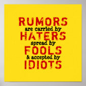 RUMOREN - FARBE/Leinwand ÄNDERN - Poster (Vorne)