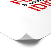 RUMORS ~ 12x12 Poster (Ecke)