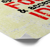 RUMORS ~ 12X12 Poster (Ecke)