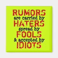 RUMORS ~ Magnet Truism