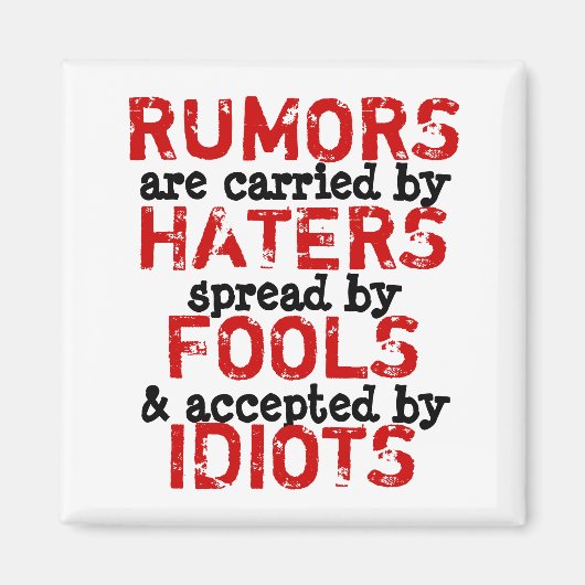 RUMORS ~ Magnet Truism (Vorne)