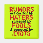 RUMORS ~ Magnet Truism (Vorne)