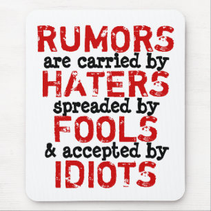 RUMORS - Mousepad Truism
