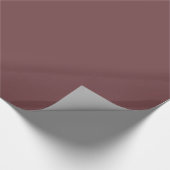 Rumors Red Solid Color Geschenkpapier (Ecke)
