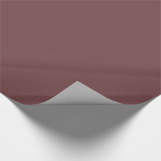 Rumors Red Solid Color Geschenkpapier (Ecke)