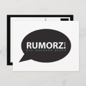 Rumorz Bistro Postkarte (Vorne/Hinten)