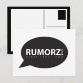Rumorz Bistro Postkarte (Vorne/Hinten)