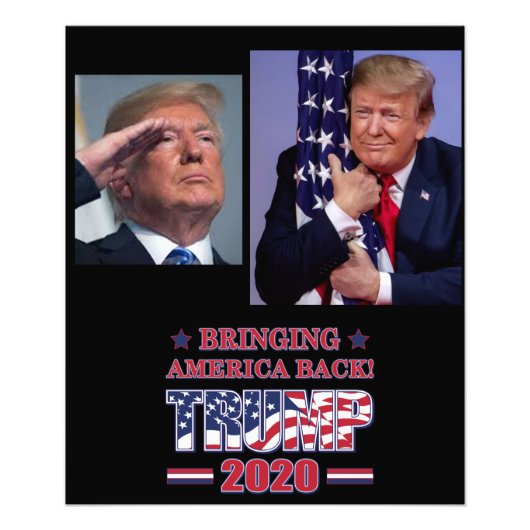 RUMP 2020 bEST IST yET tO cOME Fotodruck (Vorne)