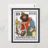 Rumpelstiltskin 10 DDR 1976 Postkarte (Vorne/Hinten)