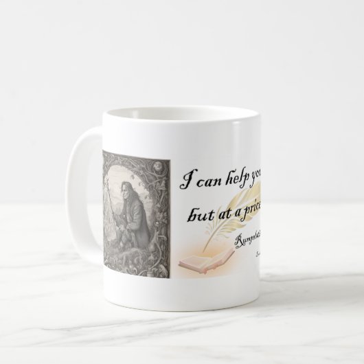 Rumpelstiltskin Kaffeetasse (Vorderseite Links)