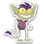 Rumpelstiltskin-Sticker Aufkleber (Vorderseite)