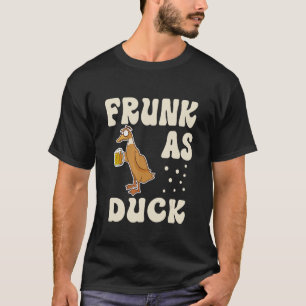 Rumpf als Ente Rubber Duck Drink Meme Spaß 2 T-Shirt