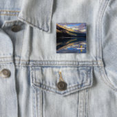 Rumpf am Banff Lake in Kanada (MR) Button (Beispiel)