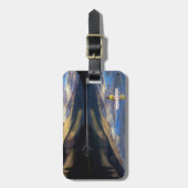 Rumpf am Banff Lake in Kanada (MR) Gepäckanhänger (Vorderseite vertikal)