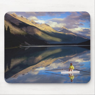 Rumpf am Banff Lake in Kanada (MR) Mousepad