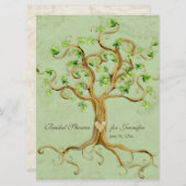 Rumpf-Brautparty Einladung (Vorne/Hinten)