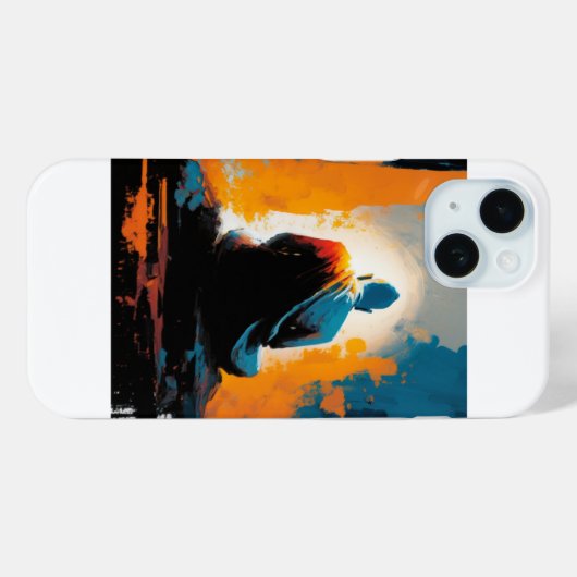 Rumpf Buddha Case-Mate iPhone Hülle (Rückseite (Horizontal))