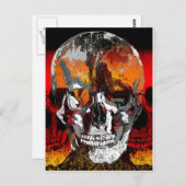 Rumpf drei postkarte (Vorne/Hinten)