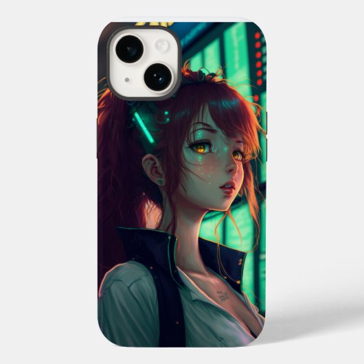 Rumpf Iphone Anime Girl#1 Case-Mate iPhone Hülle (Rückseite)