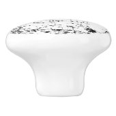 Rumpf mit schwarzer und weißer Keramik Keramikknauf (Seitenansicht)