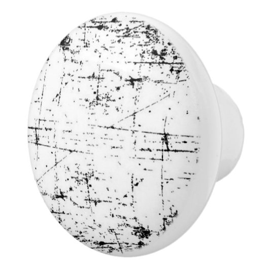 Rumpf mit schwarzer und weißer Keramik Keramikknauf (Rechts)