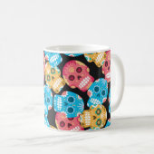 Rumpf nahtloser Hintergrund Kaffeetasse (VorderseiteRechts)
