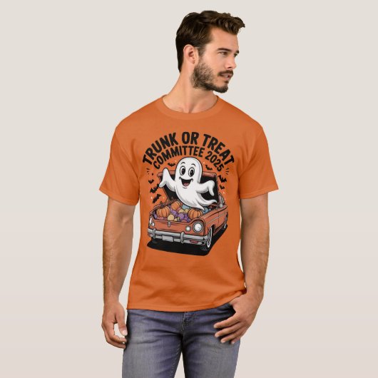 Rumpf- oder Leckerei-Ausschuss 2025 Halloween T-Shirt (Vorne ganz)
