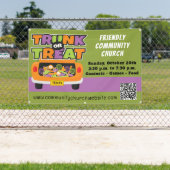 Rumpf- oder Leckerei-Halloween-Banner Banner (InSitu)