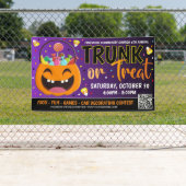 Rumpf- oder Leckerei-Halloween-Banner Banner (Insitu)