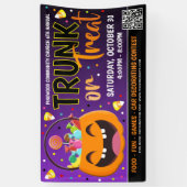 Rumpf- oder Leckerei-Halloween-Banner Banner (Vertikal)