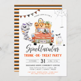 Rumpf oder Leckerei | Halloween-Party-Einladung Einladung