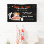 Rumpf oder Leckerei | Modernes Halloween-Party Banner (Insitu)