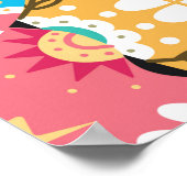 Rumpf ohne nahtlosen Hintergrund Poster (Ecke)