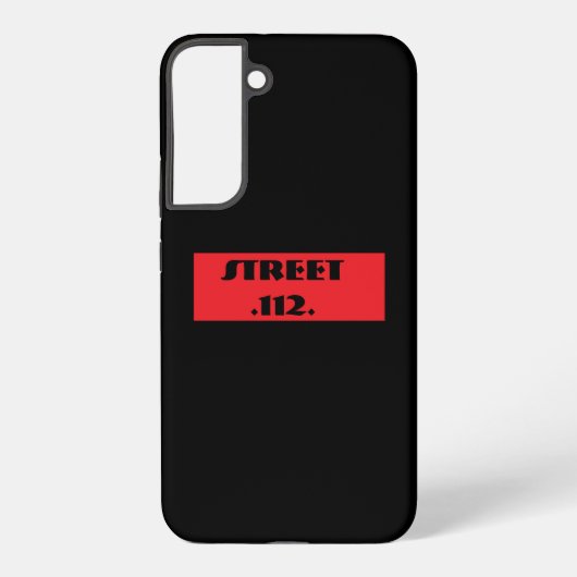 Rumpf Samsung Galaxy black phone case Hülle (Rückseite)