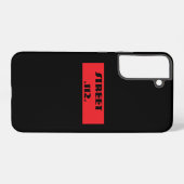 Rumpf Samsung Galaxy black phone case Hülle (Rückseite (Horizontal))