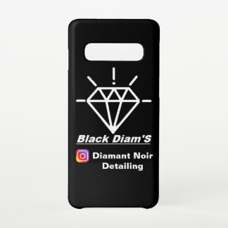 Rumpf Samsung S10 "Black Diam's", begrenzte Ausgab Samsung Galaxy S10 Hülle