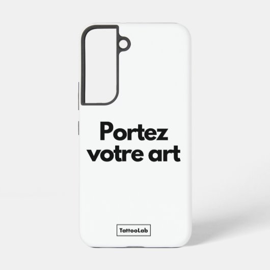 Rumpf Samsung S22 personalisiert Samsung Galaxy Hülle (Rückseite)