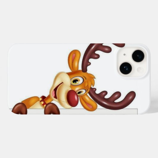 Rumpf Telefon "Renne Rigolo" Case-Mate iPhone Hülle (Rückseite (Horizontal))