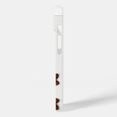 Rumpf Telefon "Renne Rigolo" Case-Mate iPhone Hülle (Rückseite / Links)