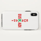 Rumpf Tough Apple iPhone X DESIGN EUSKADI Case-Mate iPhone Hülle (Rückseite (Horizontal))