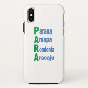 Rumpf Tough für iPhone XS von Apple BRAZIL TOURISM Case-Mate iPhone Hülle