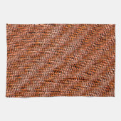 Rumpf- und Rattensack, rotorange Geschirrtuch (Horizontal)