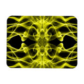 Rümpfe aus Gelbraut auf schwarz Magnet (Horizontal)