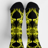 Rümpfe aus Gelbraut auf schwarz Socken (Oben)