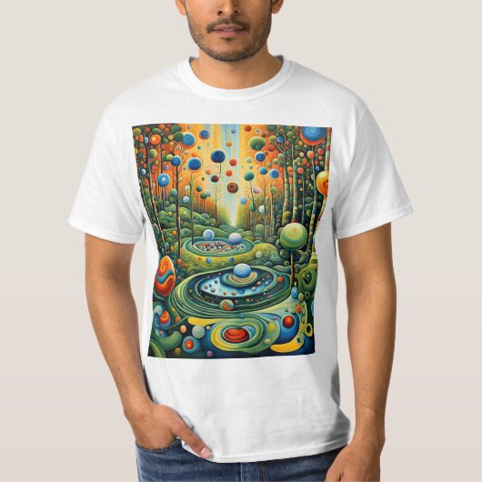 Rümpfe in Blättern 1 T-Shirt (Vorderseite)